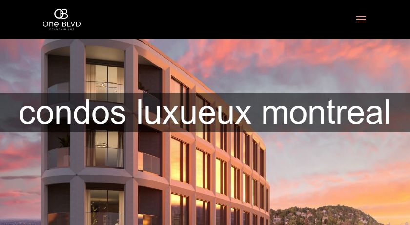 condos luxueux montreal condos luxueux montreal
