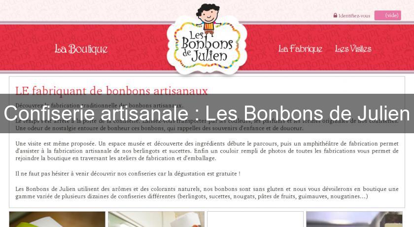 Confiserie artisanale : Les Bonbons de Julien Confiserie artisanale : Les Bonbons de Julien
