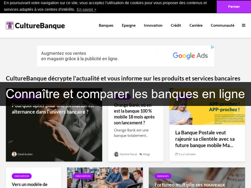 Connaître et comparer les banques en ligne