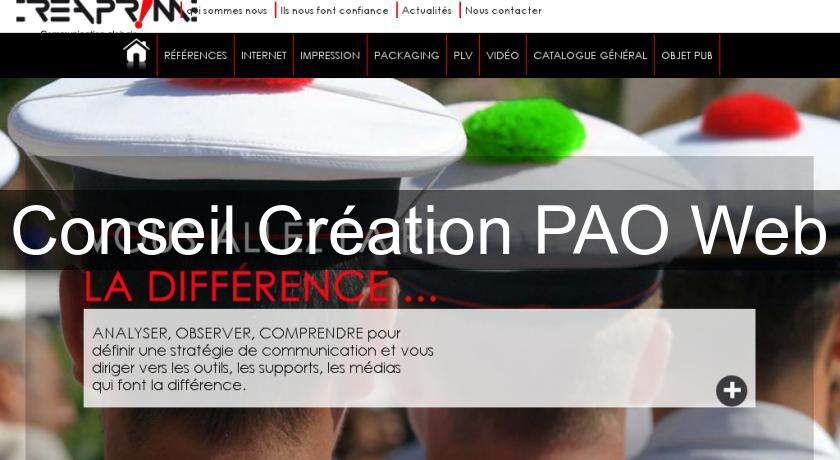 Conseil Création PAO Web