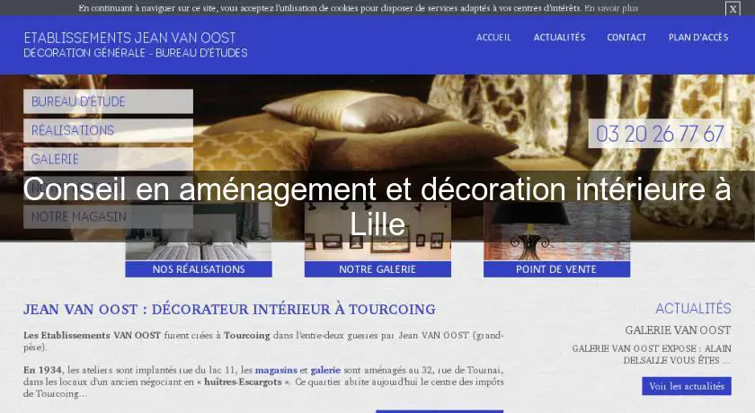Conseil en aménagement et décoration intérieure à Lille