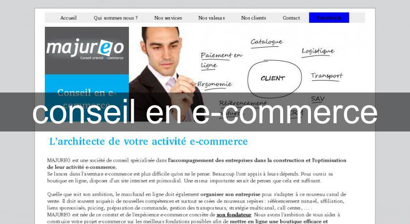 conseil en e-commerce