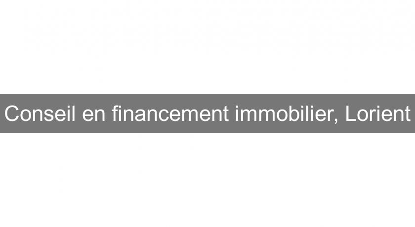 Conseil en financement immobilier, Lorient