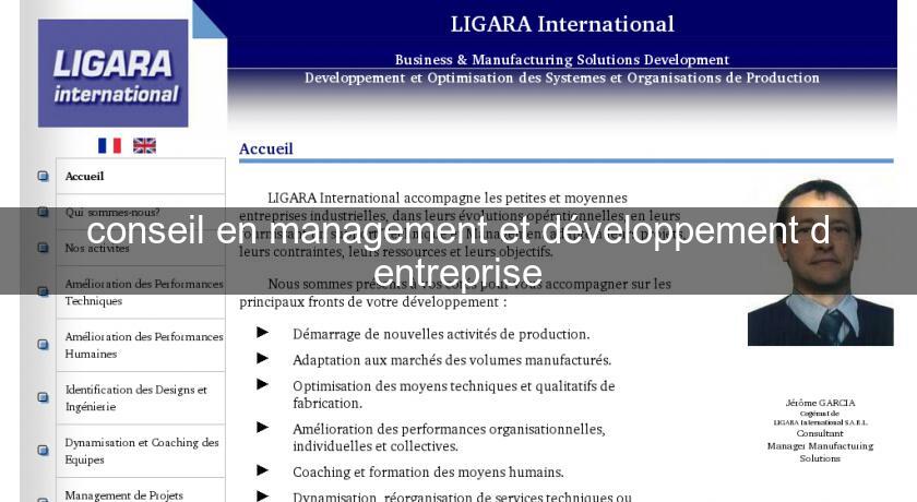 conseil en management et développement d'entreprise conseil en management et développement d'entreprise