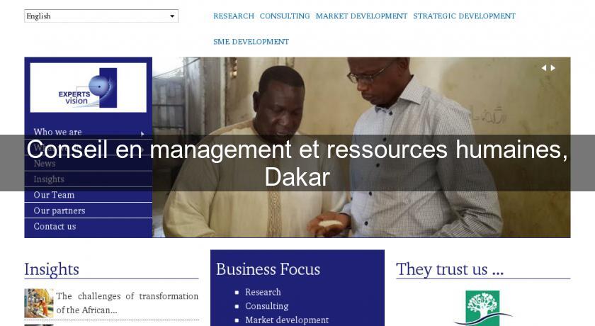 Conseil en management et ressources humaines, Dakar Conseil en management et ressources humaines, Dakar