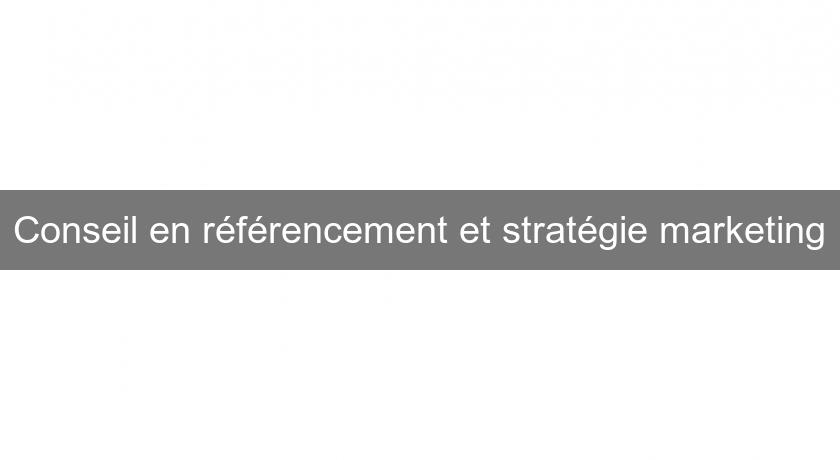 Conseil en référencement et stratégie marketing Conseil en référencement et stratégie marketing