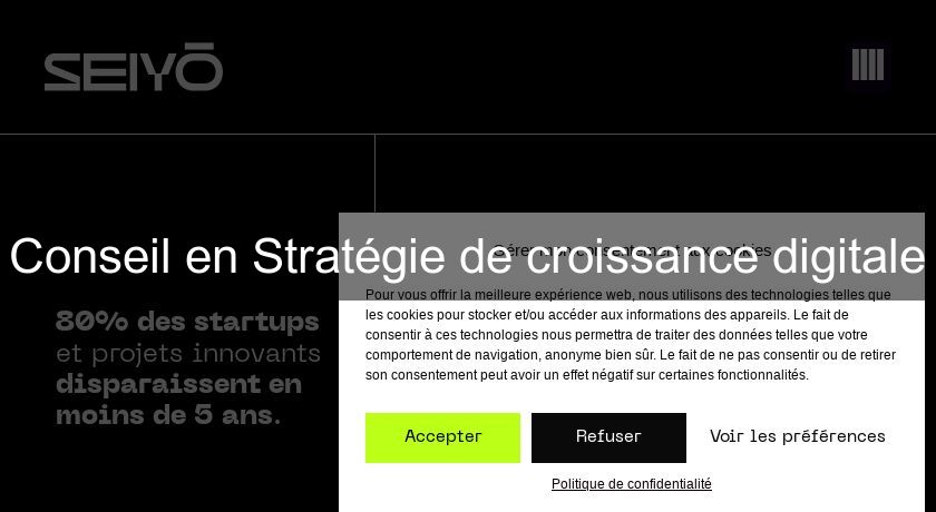 Conseil en Stratégie de croissance digitale