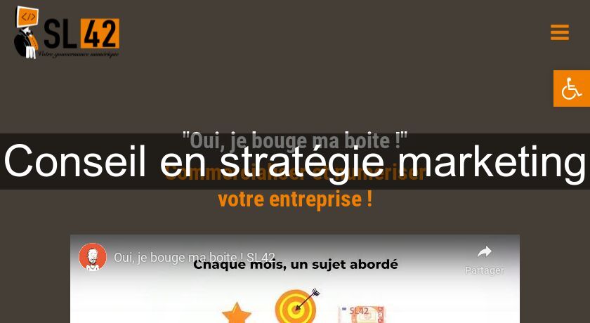 Conseil en stratégie marketing