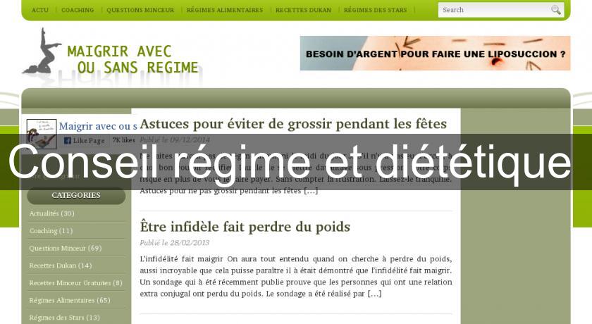 conseil regime conseil regime