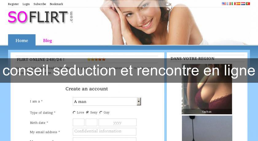 conseil séduction et rencontre en ligne