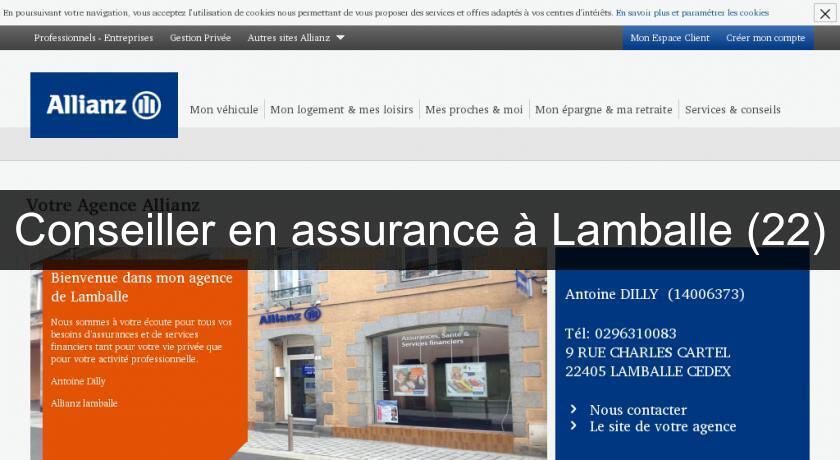 Conseiller en assurance à Lamballe (22)