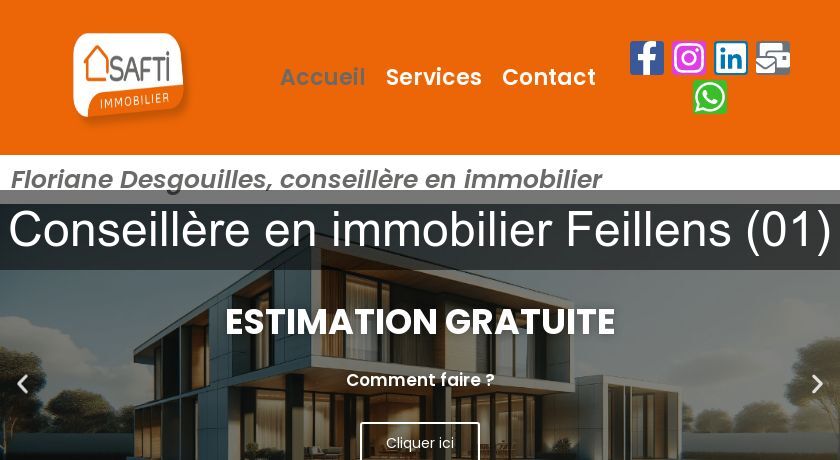 Conseillère en immobilier Feillens (01)