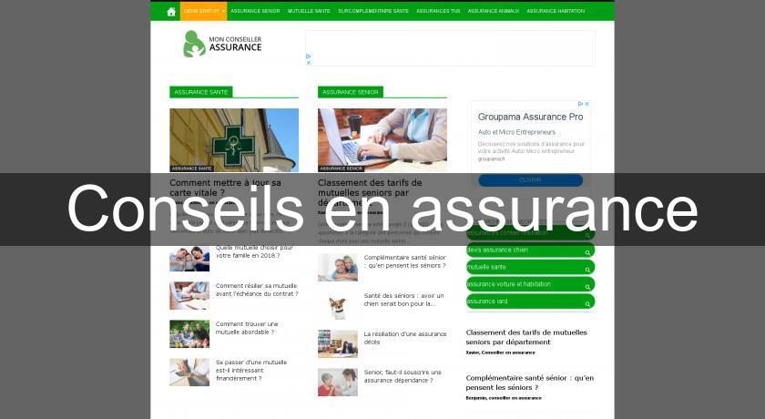 Conseils en assurance Conseils en assurance