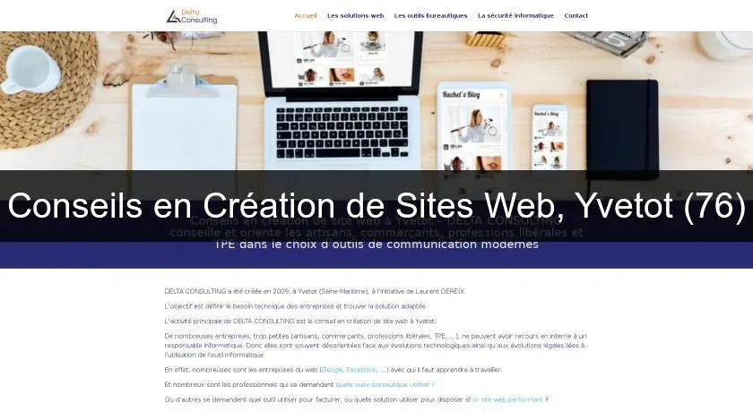 Conseils en Création de Sites Web, Yvetot (76)