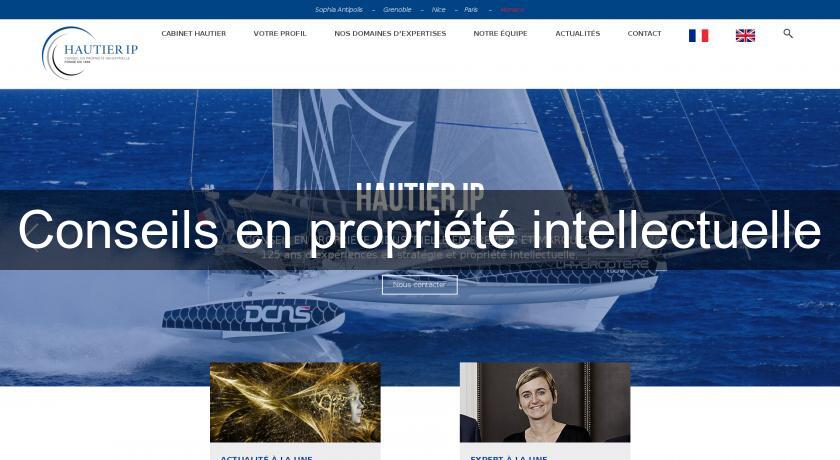 Conseils en propriété intellectuelle Conseils en propriété intellectuelle