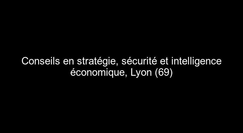 Conseils en stratégie, sécurité et intelligence économique, Lyon (69) Conseils en stratégie, sécurité et intelligence économique, Lyon (69)