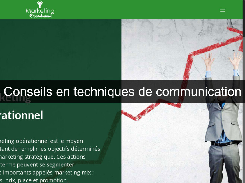 Conseils en techniques de communication Conseils en techniques de communication