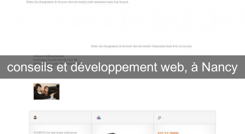 conseils et développement web, à Nancy conseils et développement web, à Nancy