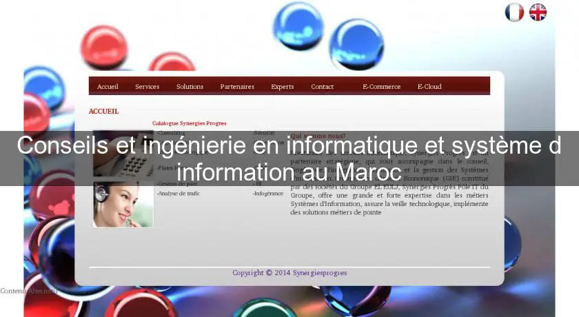Conseils et ingénierie en informatique et système d'information au Maroc