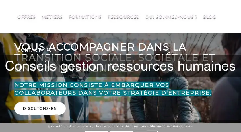 Conseils gestion ressources humaines