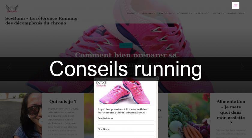 Conseils running Conseils running