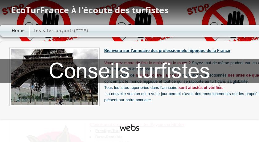 Conseils turfistes