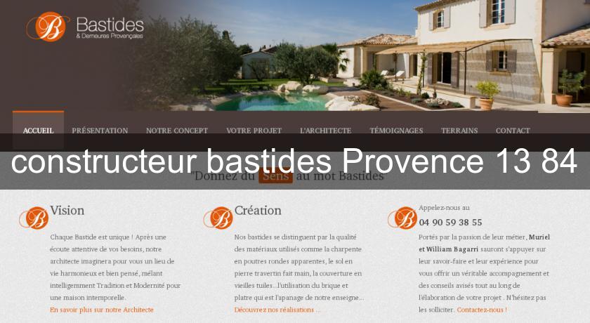 constructeur bastides Provence 13 84 constructeur bastides Provence 13 84