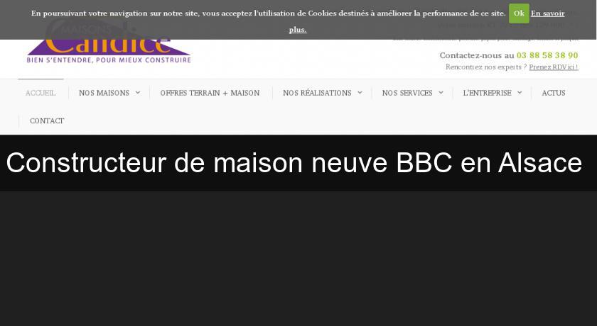 Constructeur de maison neuve BBC en Alsace Constructeur de maison neuve BBC en Alsace