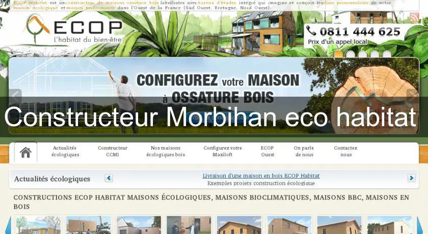 Constructeur Morbihan eco habitat 