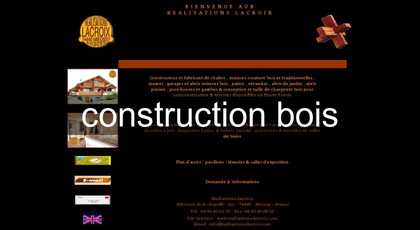 construction bois construction bois
