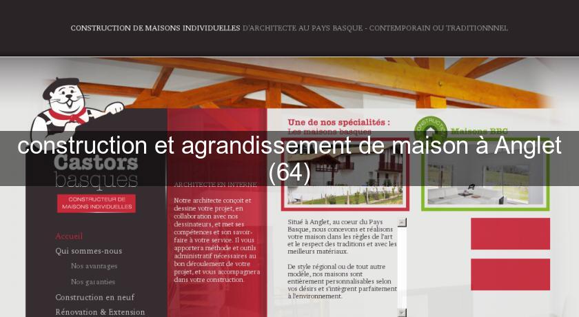 construction et agrandissement de maison à Anglet (64) construction et agrandissement de maison à Anglet (64)
