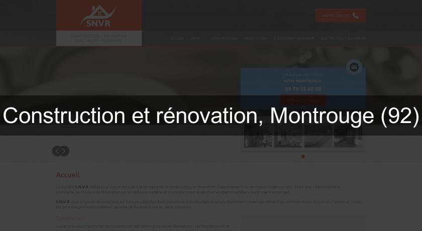 Construction et rénovation, Montrouge (92)