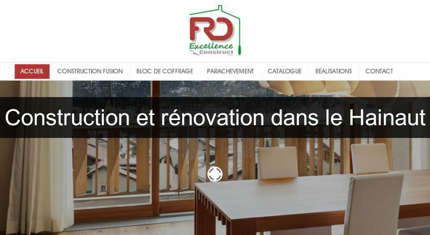 Construction et rénovation dans le Hainaut