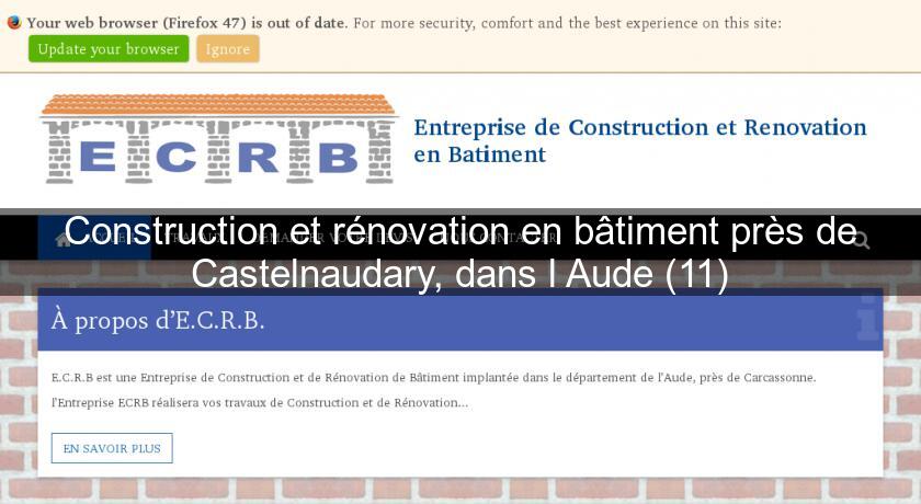 Construction et rénovation en bâtiment près de Castelnaudary, dans l'Aude (11) Construction et rénovation en bâtiment près de Castelnaudary, dans l'Aude (11)