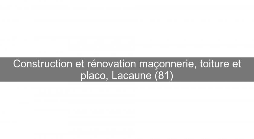 Construction et rénovation maçonnerie, toiture et placo, Lacaune (81) Construction et rénovation maçonnerie, toiture et placo, Lacaune (81)