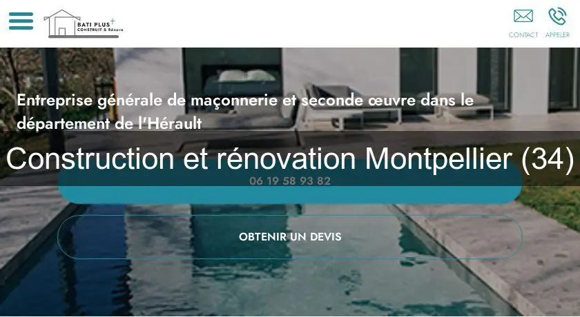 Construction et rénovation Montpellier (34)