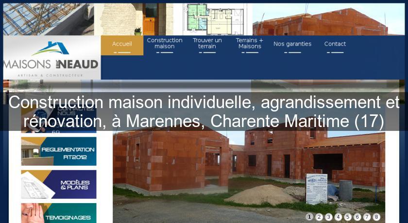 Construction maison individuelle, agrandissement et rénovation, à Marennes, Charente Maritime (17) Construction maison individuelle, agrandissement et rénovation, à Marennes, Charente Maritime (17)