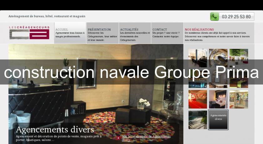 construction navale Groupe Prima