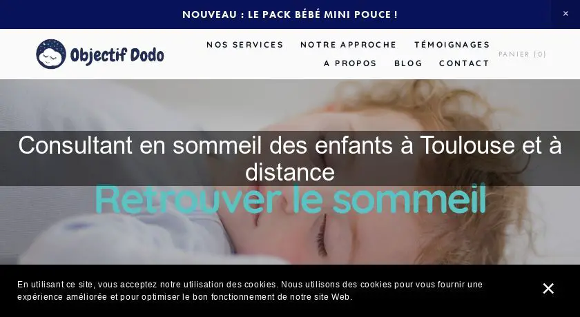 Consultant en sommeil des enfants à Toulouse et à distance