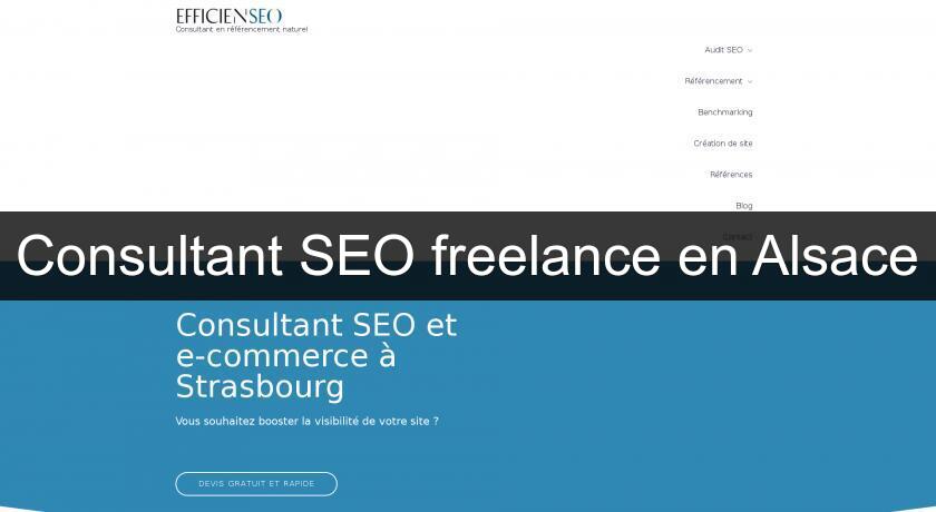 Consultant SEO freelance en Alsace Consultant SEO freelance en Alsace