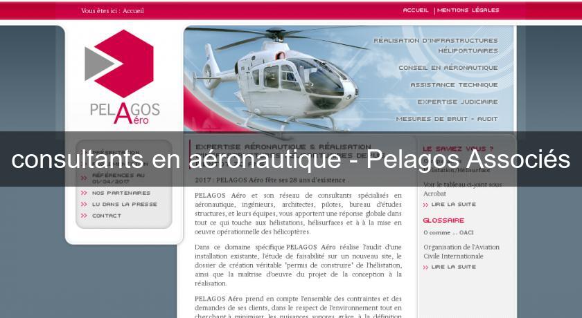 consultants en aéronautique - Pelagos Associés