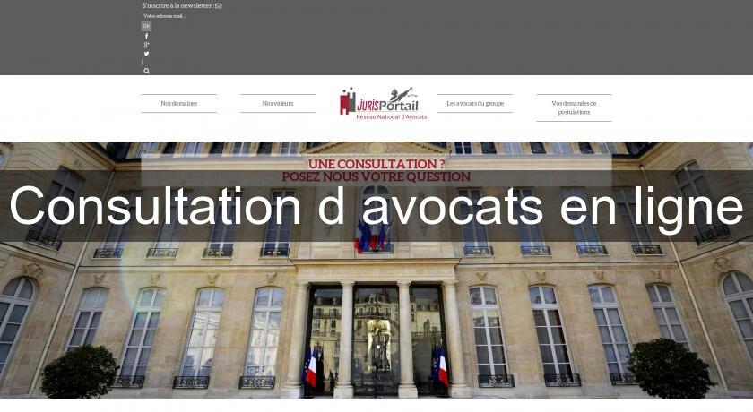 Consultation d'avocats en ligne Consultation d'avocats en ligne