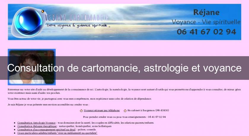 Consultation de cartomancie, astrologie et voyance Consultation de cartomancie, astrologie et voyance