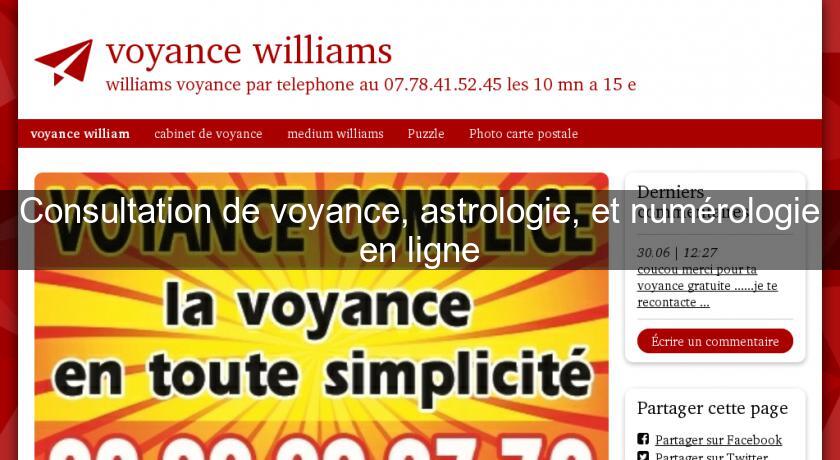 Consultation de voyance, astrologie, et numérologie en ligne Consultation de voyance, astrologie, et numérologie en ligne