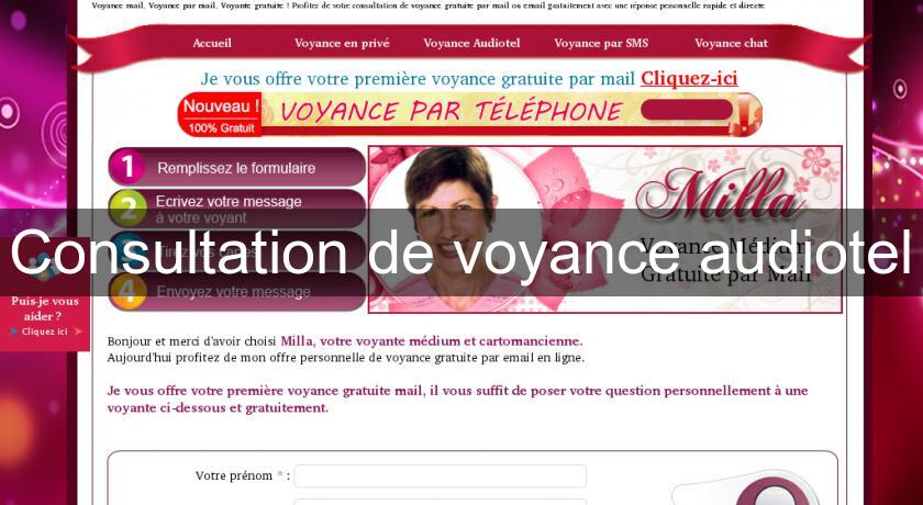 Consultation de voyance audiotel Consultation de voyance audiotel