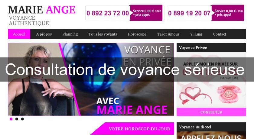 Consultation de voyance sérieuse Consultation de voyance sérieuse