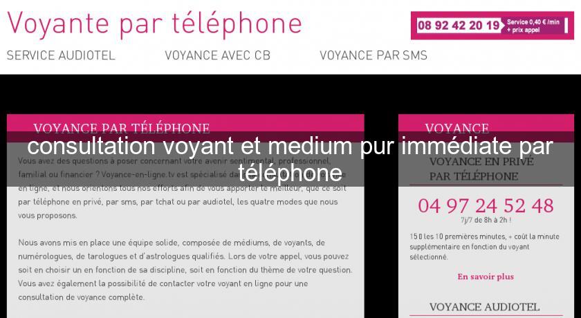 consultation voyant et medium pur immédiate par téléphone consultation voyant et medium pur immédiate par téléphone