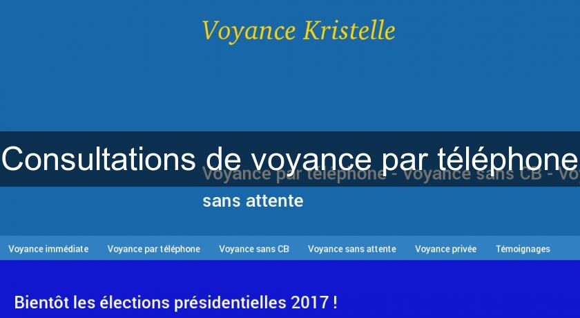 Consultations de voyance par téléphone Consultations de voyance par téléphone