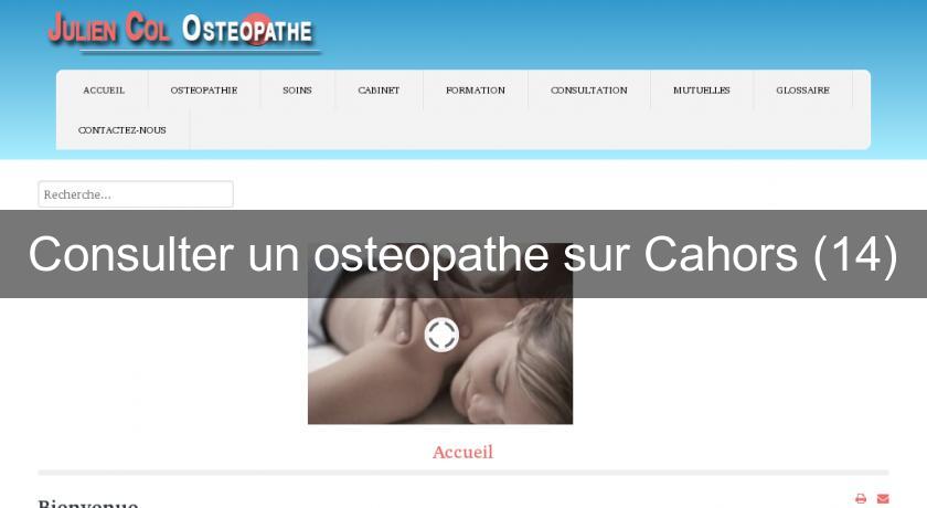 Consulter un osteopathe sur Cahors (14)