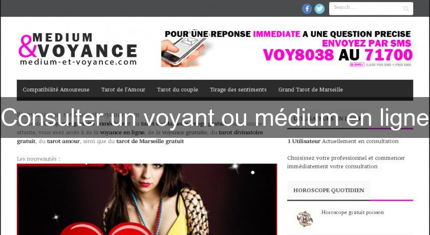 Consulter un voyant ou médium en ligne Consulter un voyant ou médium en ligne